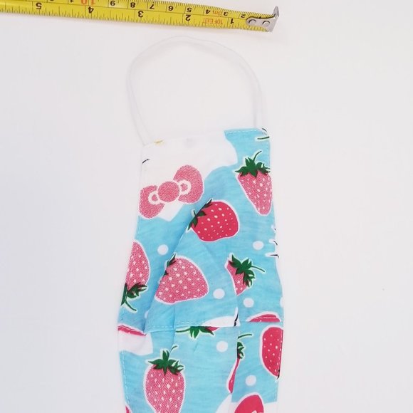 buyone get 1 FREE custom mask Cute Strawberry Kitty cat HK - Picture 5 of 8